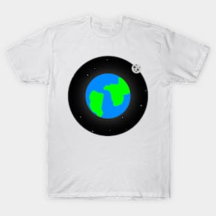 Planet Earth cartoon T-Shirt